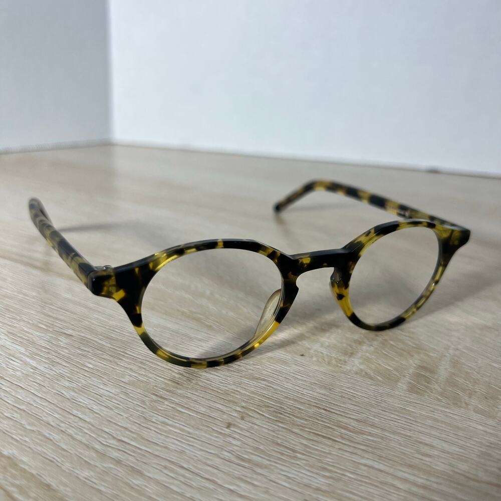 Kala Eyewear 902 TOK Eyeglasses Tortoise Shell Round Frames Handmade USA